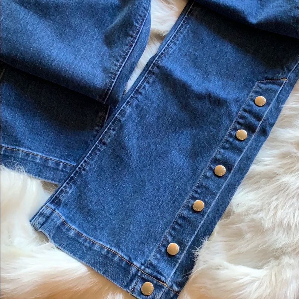 Rag & bone New York Wide leg Snap Dylan Jeans Women's Size 24, 25 NWT - Picture 5 of 5
